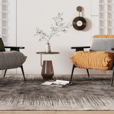 现代轻奢单人沙发椅