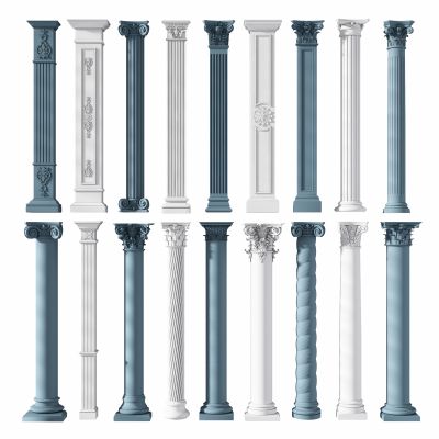 欧式古典欧式罗马柱 石膏柱子 简欧罗马柱 雕花柱子