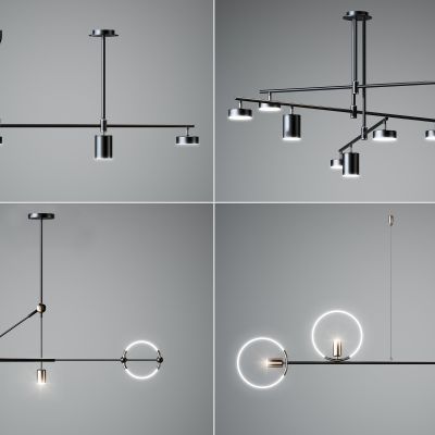 现代工业风吊灯 金属吊灯