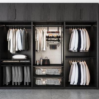 现代衣柜组合