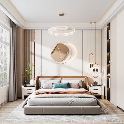 现代卧室