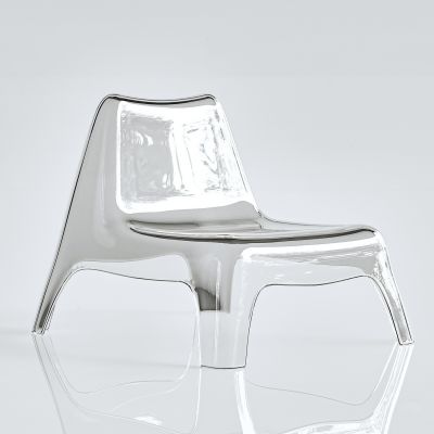 现代亚克力透明休闲椅