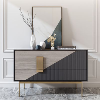 现代轻奢装饰柜