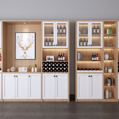 北欧酒柜 装饰品