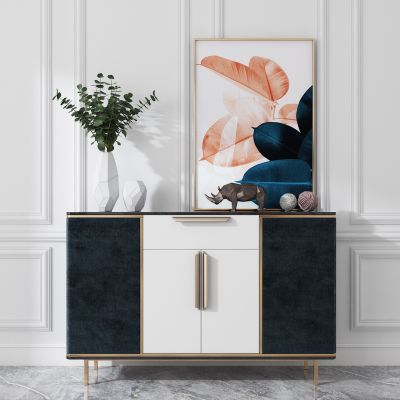 现代边柜 摆件 雕塑 装饰品 挂画