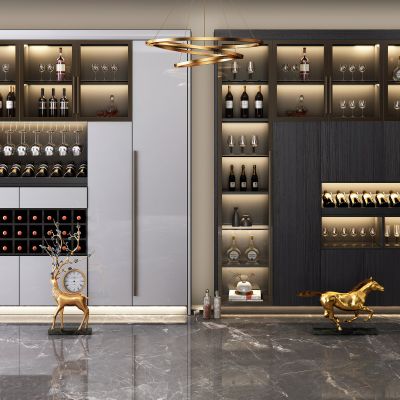 现代酒柜