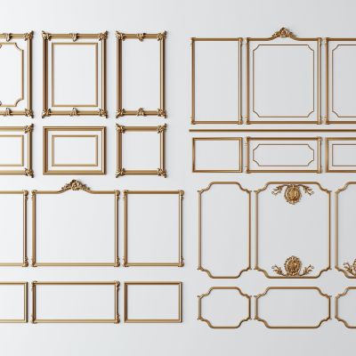 简欧欧式线条 雕花