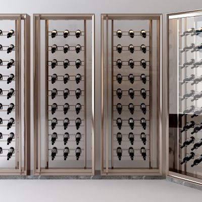 现代酒柜酒架组合