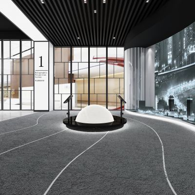 现代科技全息投影展厅
