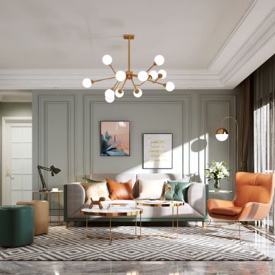 简欧现代轻奢沙发组合