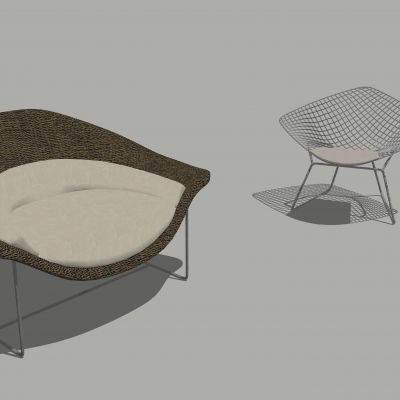 现代休闲椅 单人椅