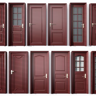 现代房门卫生间门组合