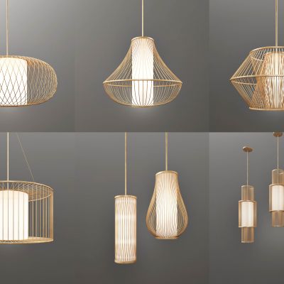 新中式吊灯组合