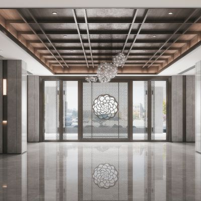 新中式酒店大堂