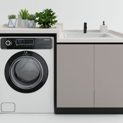 现代阳台洗衣机