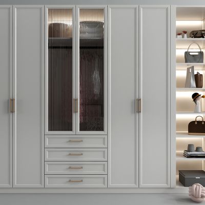 简欧衣柜装饰柜