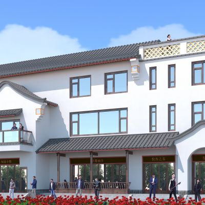 中式建筑，园林古建，传统中式，仿古建筑，户外建筑，景观小品，小公建，古建，四合院，庭院