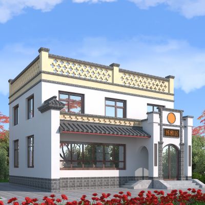 中式建筑，园林古建，传统中式，仿古建筑，户外建筑，景观小品，小公建，古建，四合院，庭院