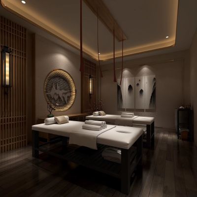 中式足浴包厢 SPA包厢