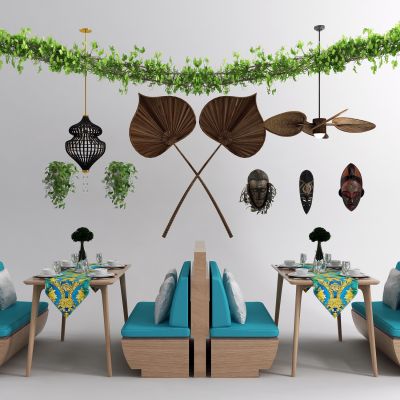 东南亚卡座饰品组合