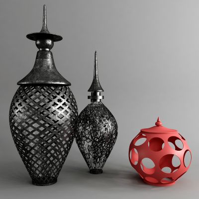 工业风金属摆件