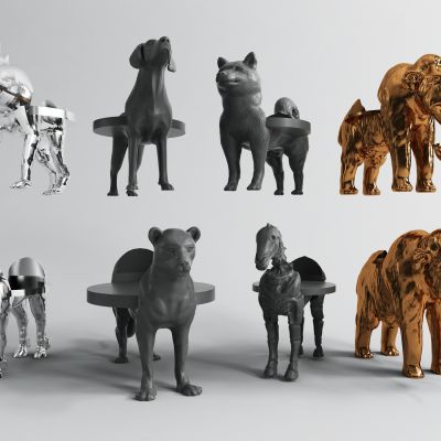 现代动物雕塑