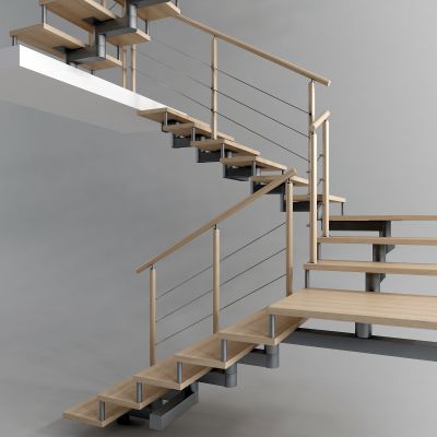 工业风楼梯栏杆