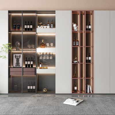 现代酒柜