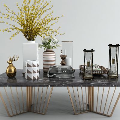 后现代茶几摆件