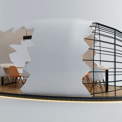 工业风异形办公区