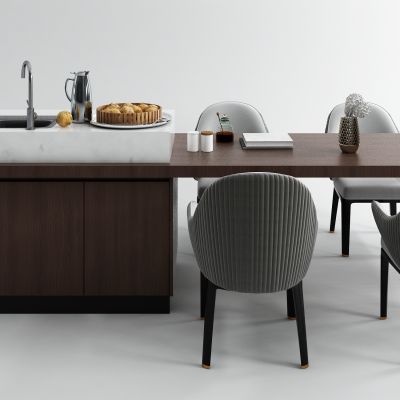 现代中岛水吧台