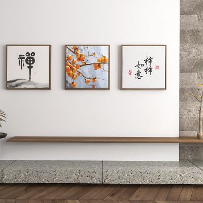 新中式禅意挂画 简约