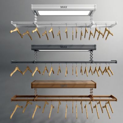 现代自动晾衣架