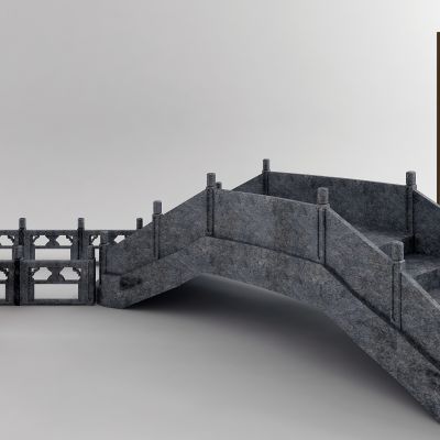 新中式石桥 石栏杆