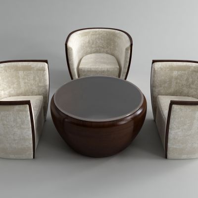 新中式休闲沙发椅