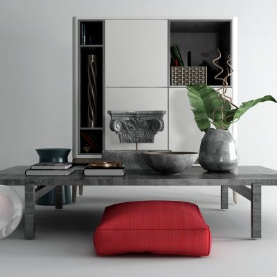 新中式边柜 桌子