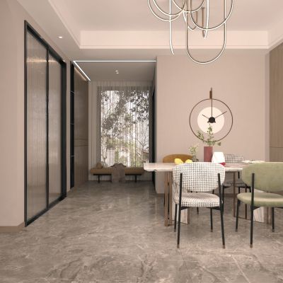 现代餐厅 餐桌椅组合