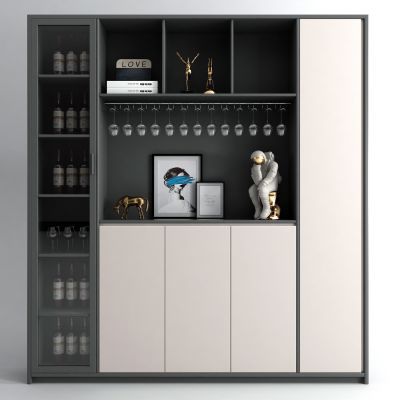 现代装饰柜 酒柜
