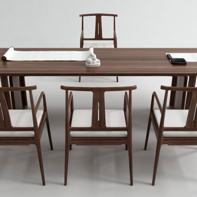 新中式实木桌椅