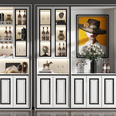 现代酒柜组合