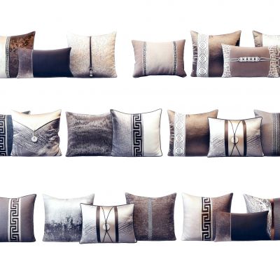 新中式奢华抱枕组合