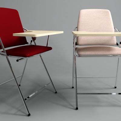 现代多功能会议椅3D模型