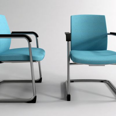 现代布艺办公椅