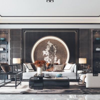 新中式轻奢客厅