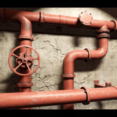 工业风管道 阀门 工业风管件 水管