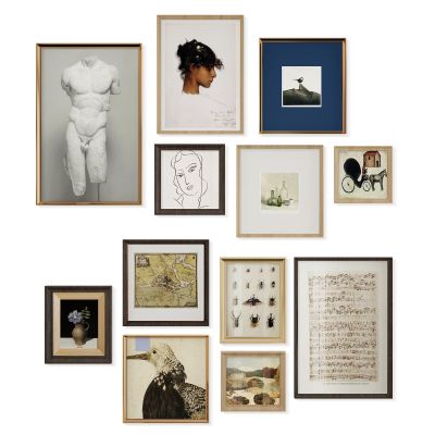 简约装饰画照片墙挂画组合