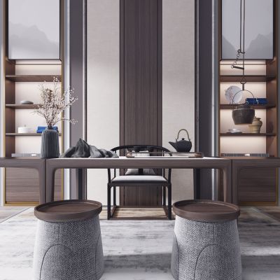 新中式休闲茶室