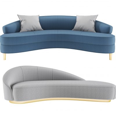 现代休闲异形沙发