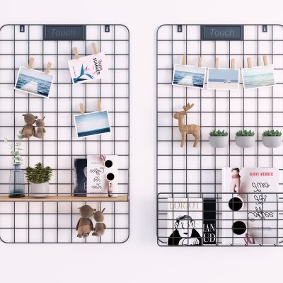 北欧铁艺墙饰挂件组合