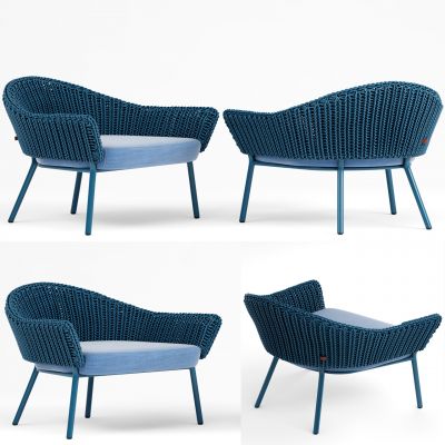 现代编藤休闲椅户外椅